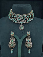 Victorian Choker 05750 - KRISHNA'S SWETA JEWELLERY
