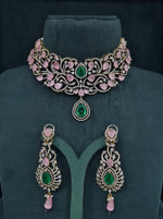 Victorian Choker 05750 - KRISHNA'S SWETA JEWELLERY