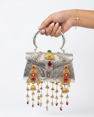 Victorian Clutch 09075 - KRISHNA'S SWETA JEWELLERY