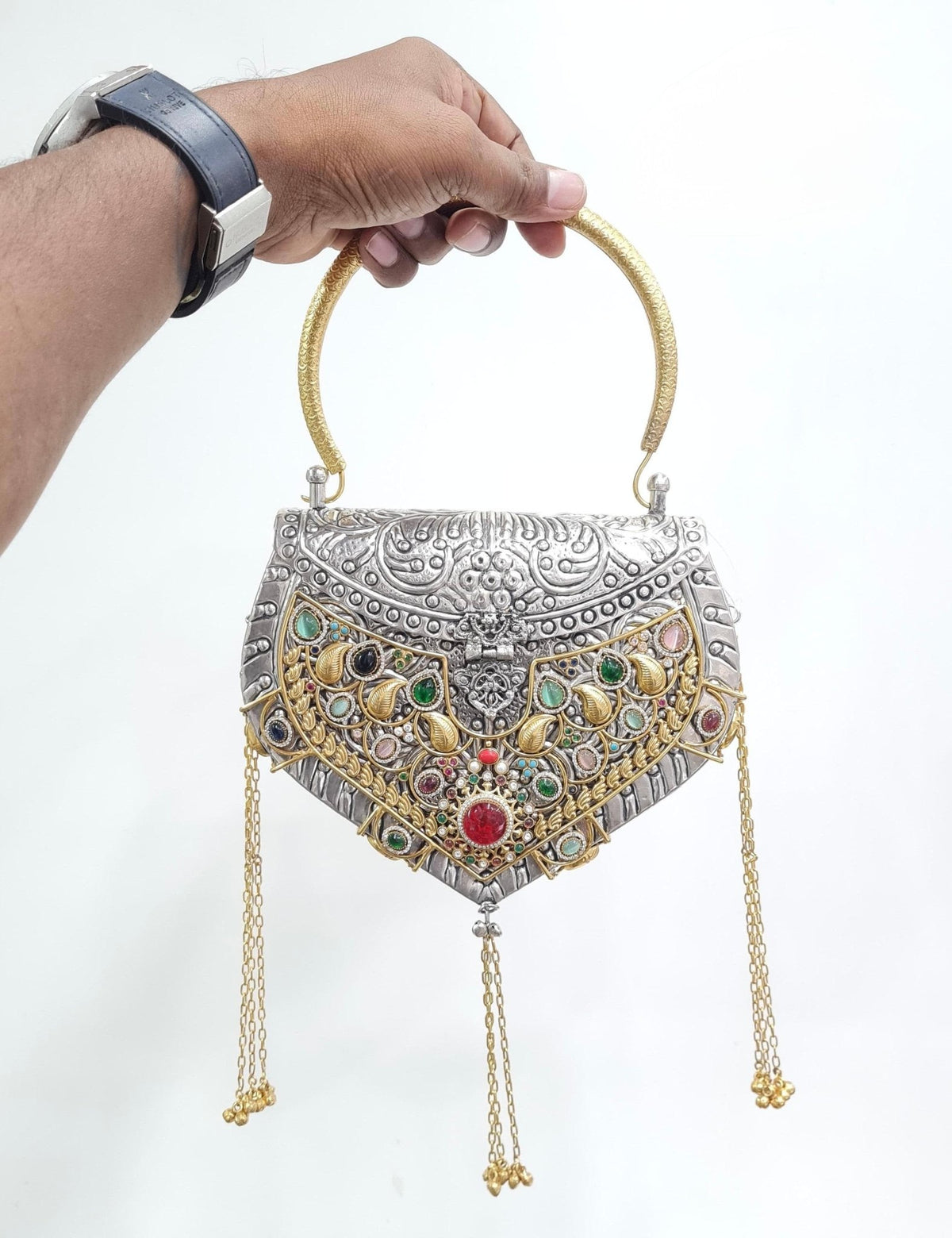 Victorian Clutch 10491 - KRISHNA'S SWETA JEWELLERY