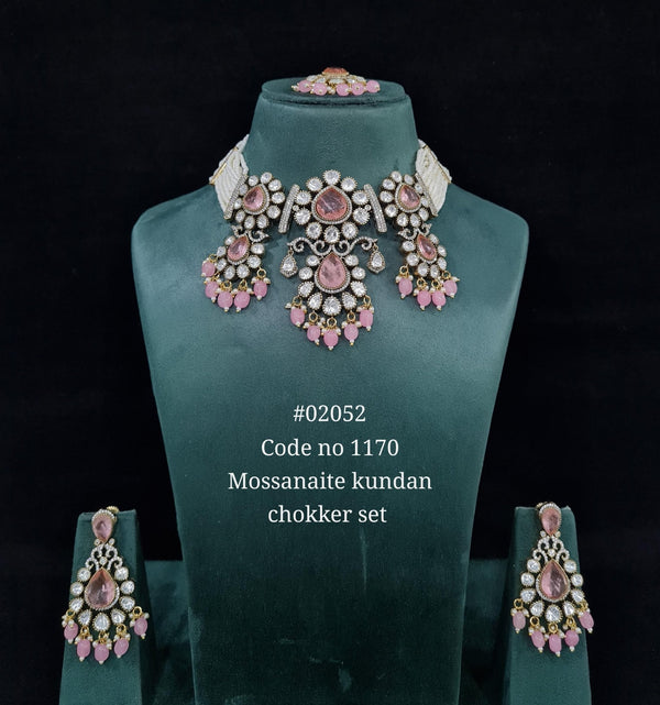 Victorian Doublet Choker 02052 - KRISHNA'S SWETA JEWELLERY