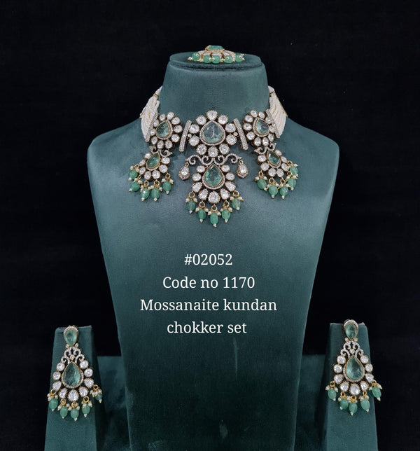 Victorian Doublet Choker 02052 - KRISHNA'S SWETA JEWELLERY