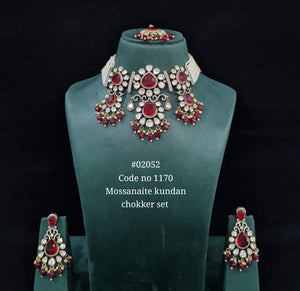 Victorian Doublet Choker 02052 - KRISHNA'S SWETA JEWELLERY