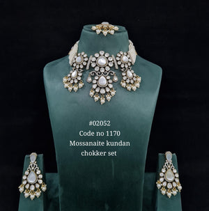 Victorian Doublet Choker 02052 - KRISHNA'S SWETA JEWELLERY