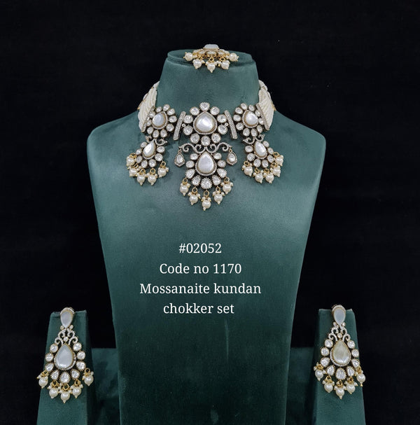 Victorian Doublet Choker 02052 - KRISHNA'S SWETA JEWELLERY