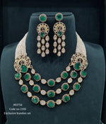 Victorian Doublet Long 03754 - KRISHNA'S SWETA JEWELLERY