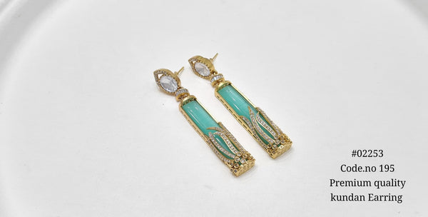 Victorian earrings 02253 - KRISHNA'S SWETA JEWELLERY