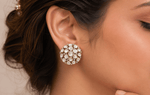 Victorian Earrings 08696 - KRISHNA'S SWETA JEWELLERY