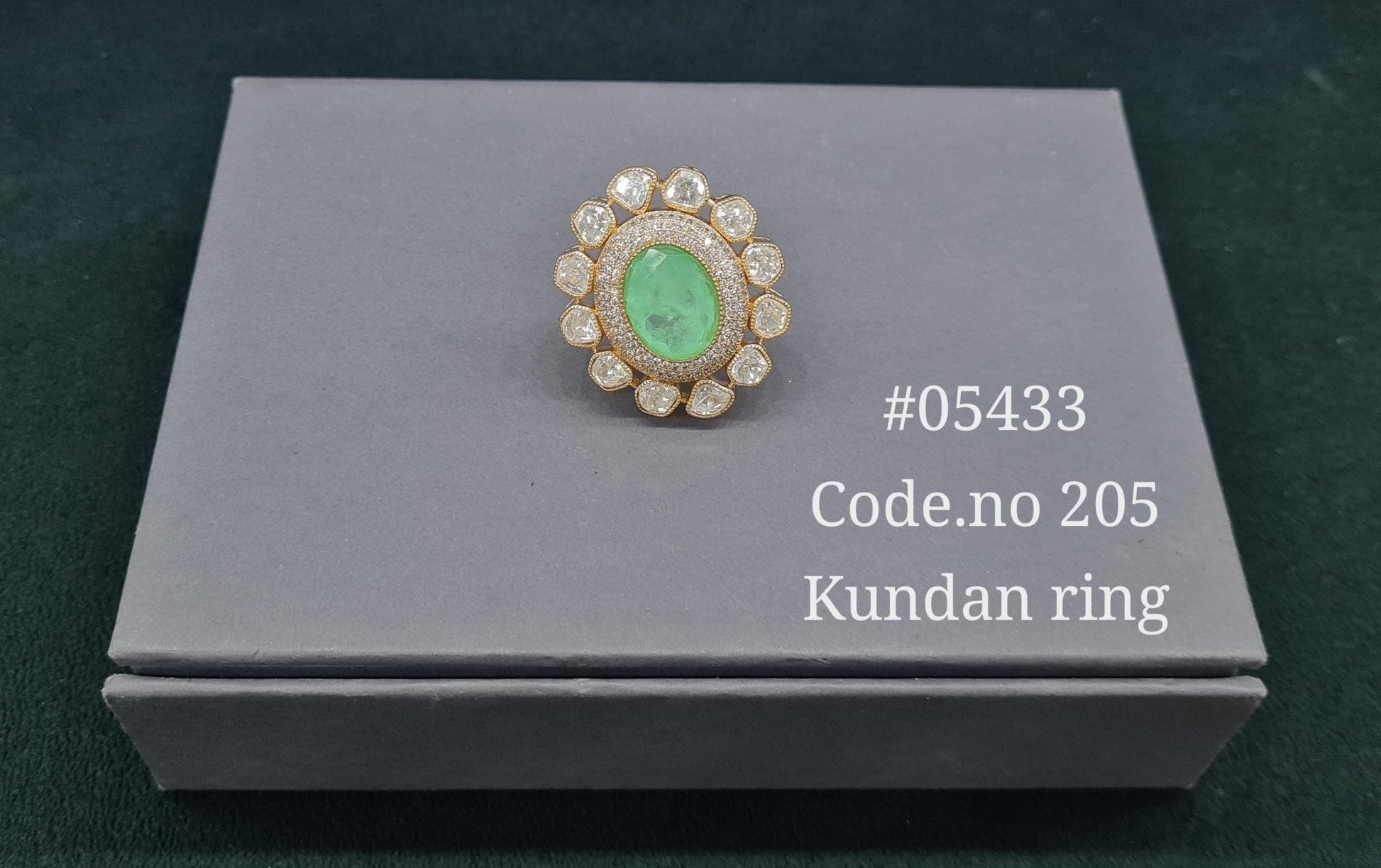 Victorian Fingerring 05433 - KRISHNA'S SWETA JEWELLERY