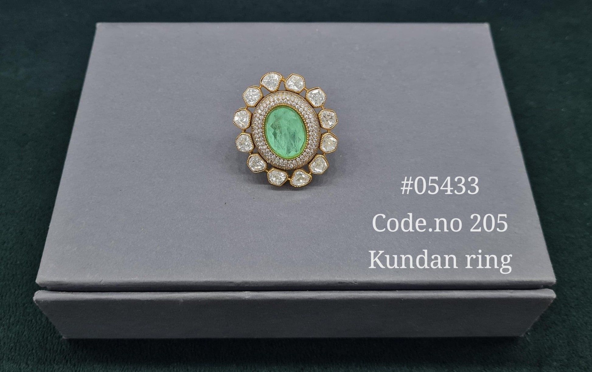 Victorian Fingerring 05433 - KRISHNA'S SWETA JEWELLERY