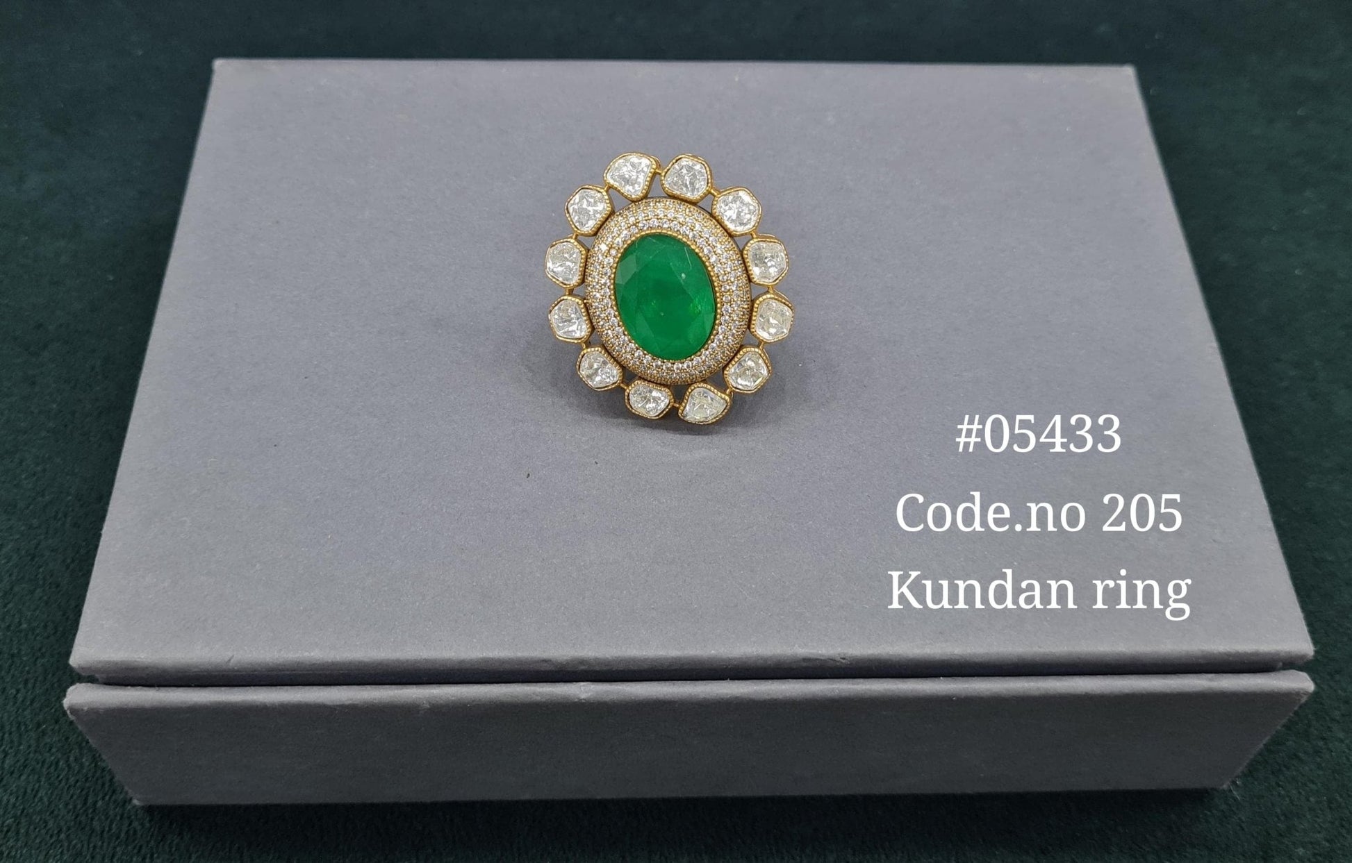 Victorian Fingerring 05433 - KRISHNA'S SWETA JEWELLERY