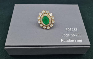 Victorian Fingerring 05433 - KRISHNA'S SWETA JEWELLERY