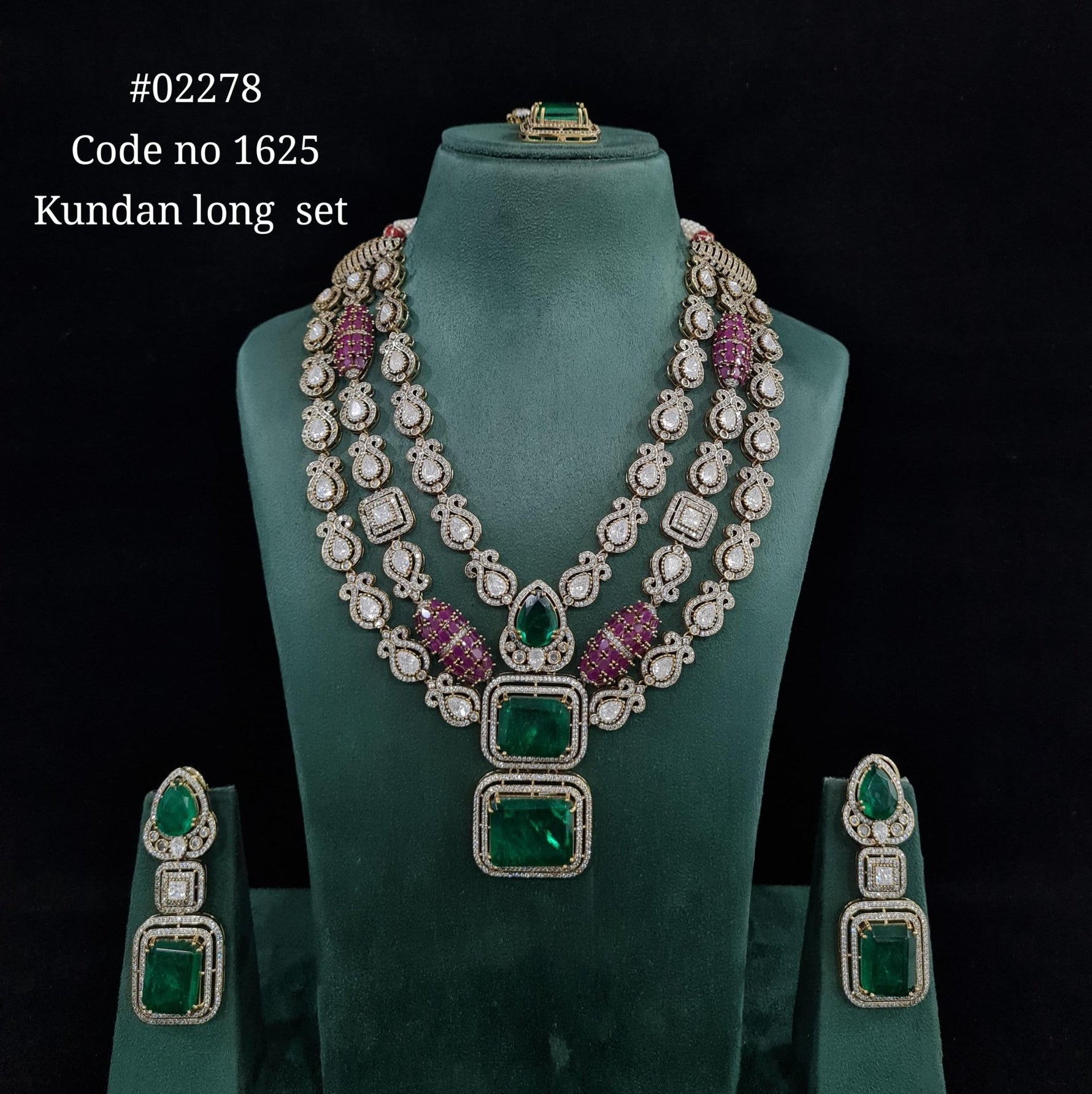 Victorian Long 02278 - KRISHNA'S SWETA JEWELLERY