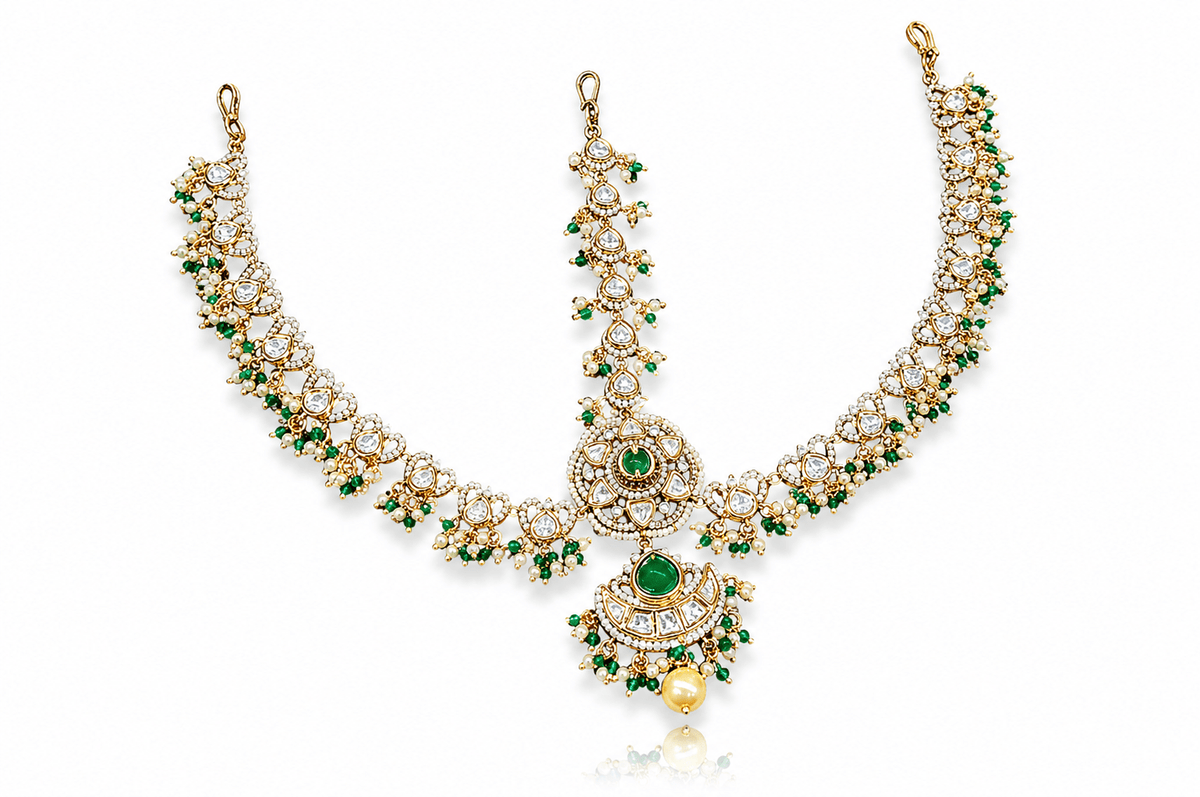 Victorian Mathapatti 09552 - KRISHNA'S SWETA JEWELLERY
