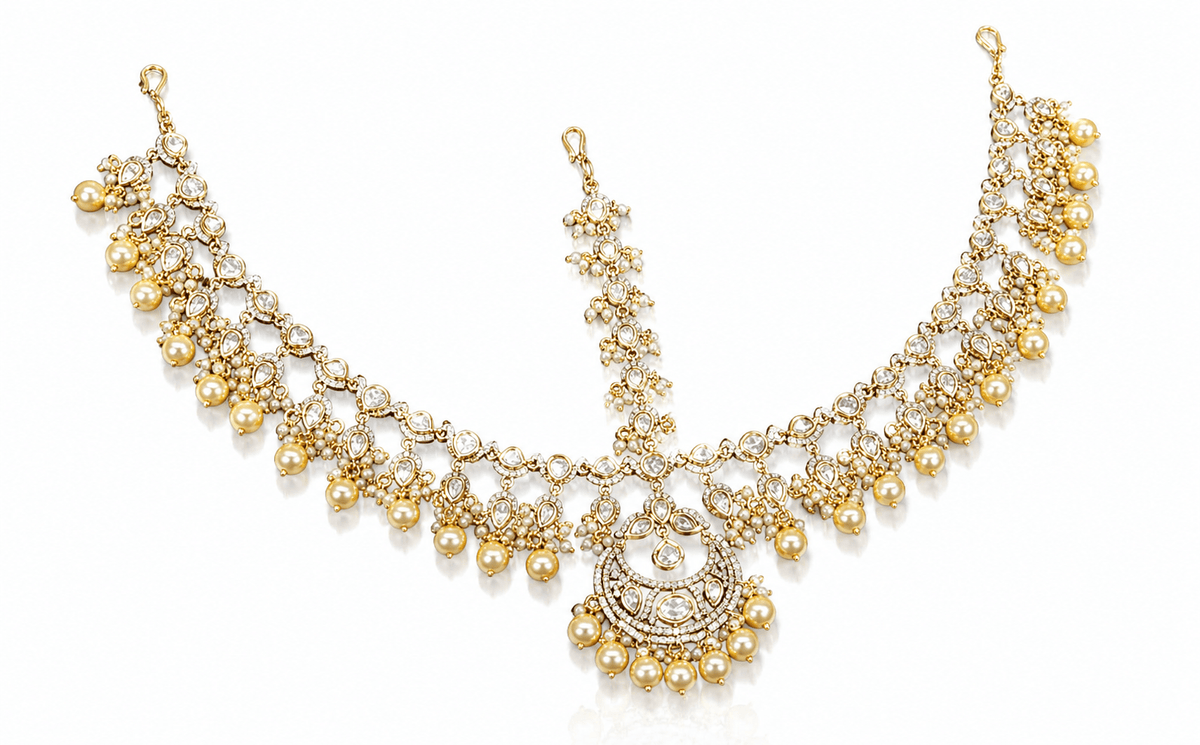 Victorian Mathapatti 09553 - KRISHNA'S SWETA JEWELLERY