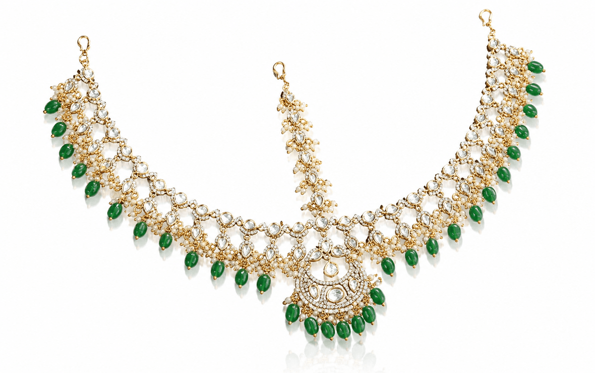 Victorian Mathapatti 09553 - KRISHNA'S SWETA JEWELLERY