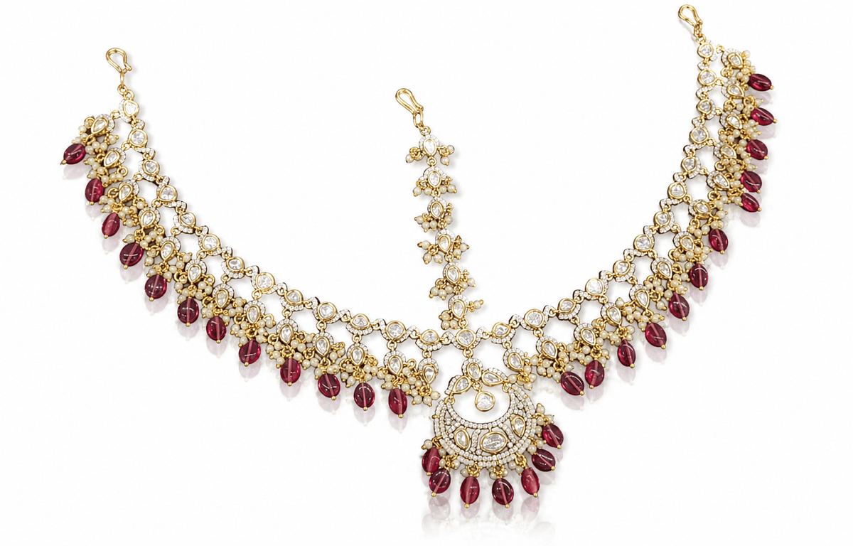 Victorian Mathapatti 09553 - KRISHNA'S SWETA JEWELLERY