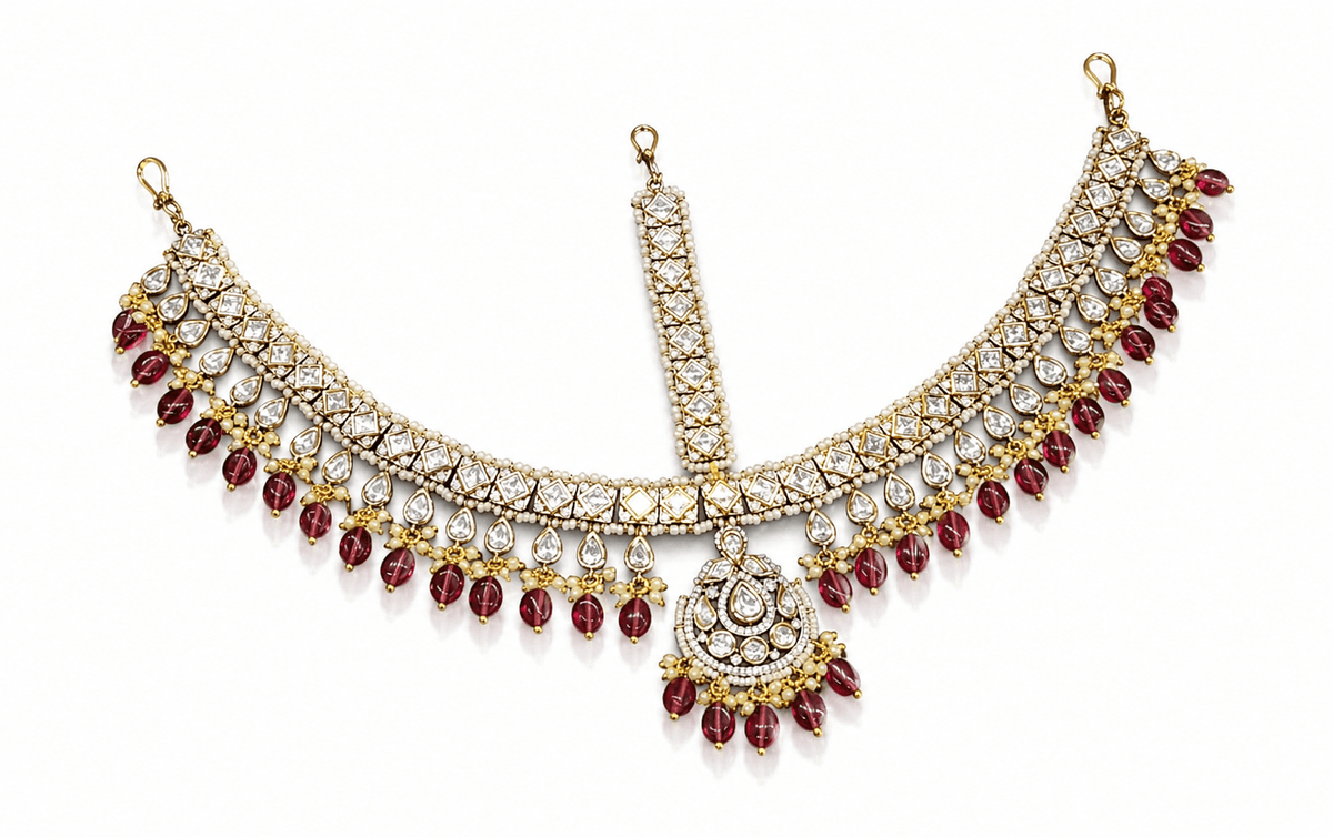 Victorian Mathapatti 09554 - KRISHNA'S SWETA JEWELLERY