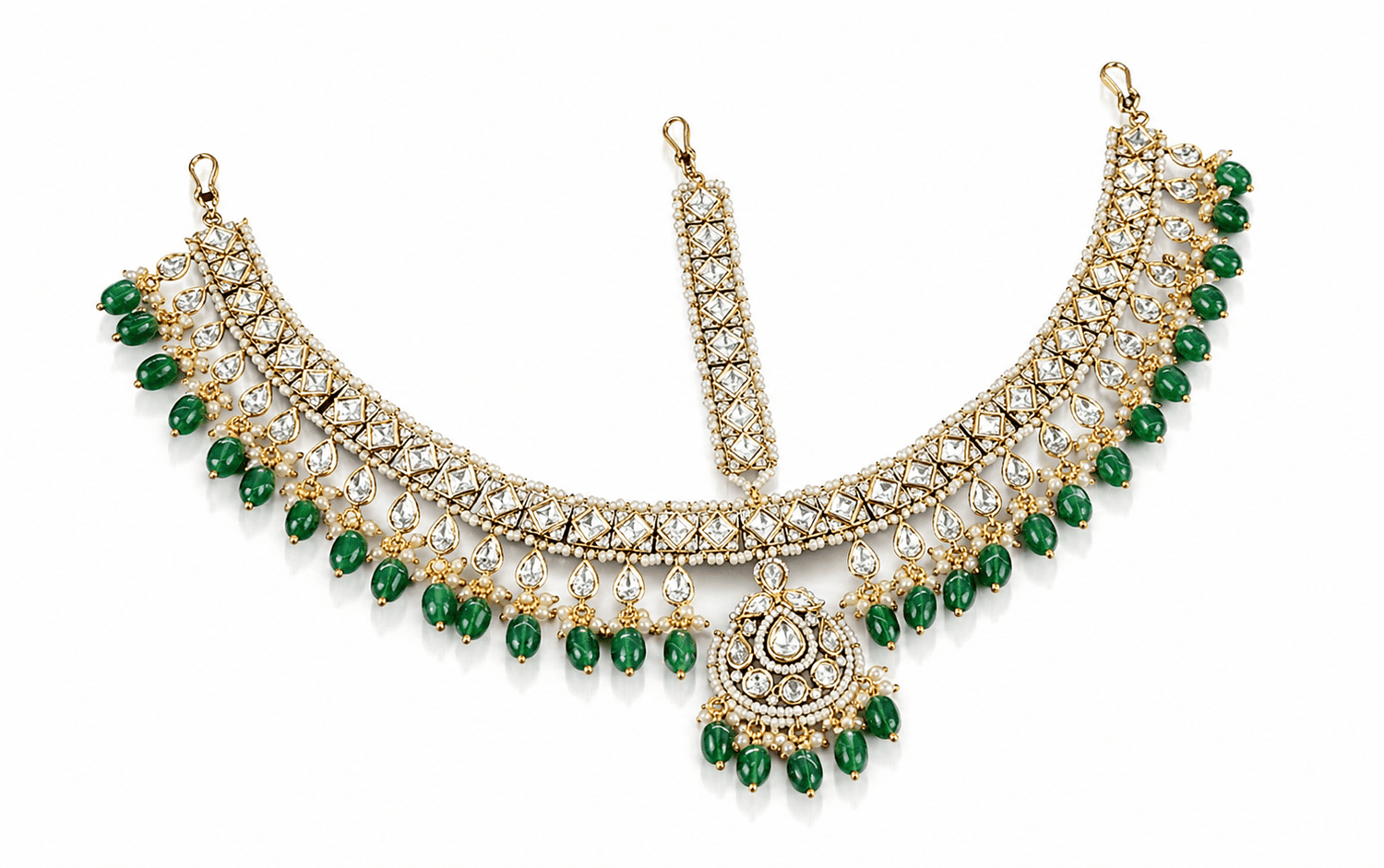 Victorian Mathapatti 09554 - KRISHNA'S SWETA JEWELLERY