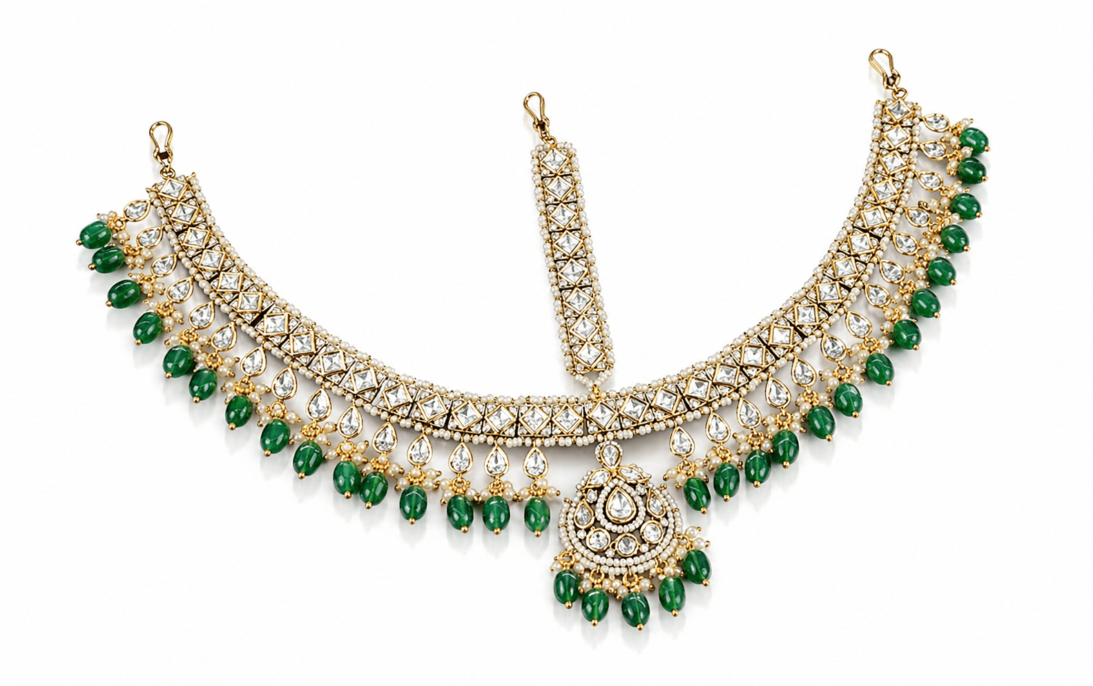 Victorian Mathapatti 09554 - KRISHNA'S SWETA JEWELLERY