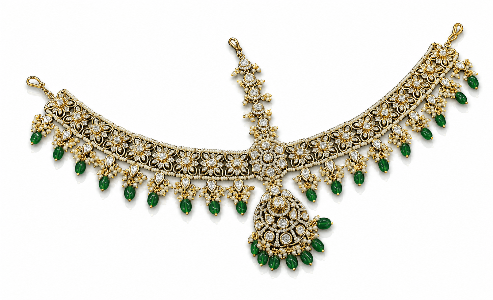 Victorian Mathapatti 09555 - KRISHNA'S SWETA JEWELLERY