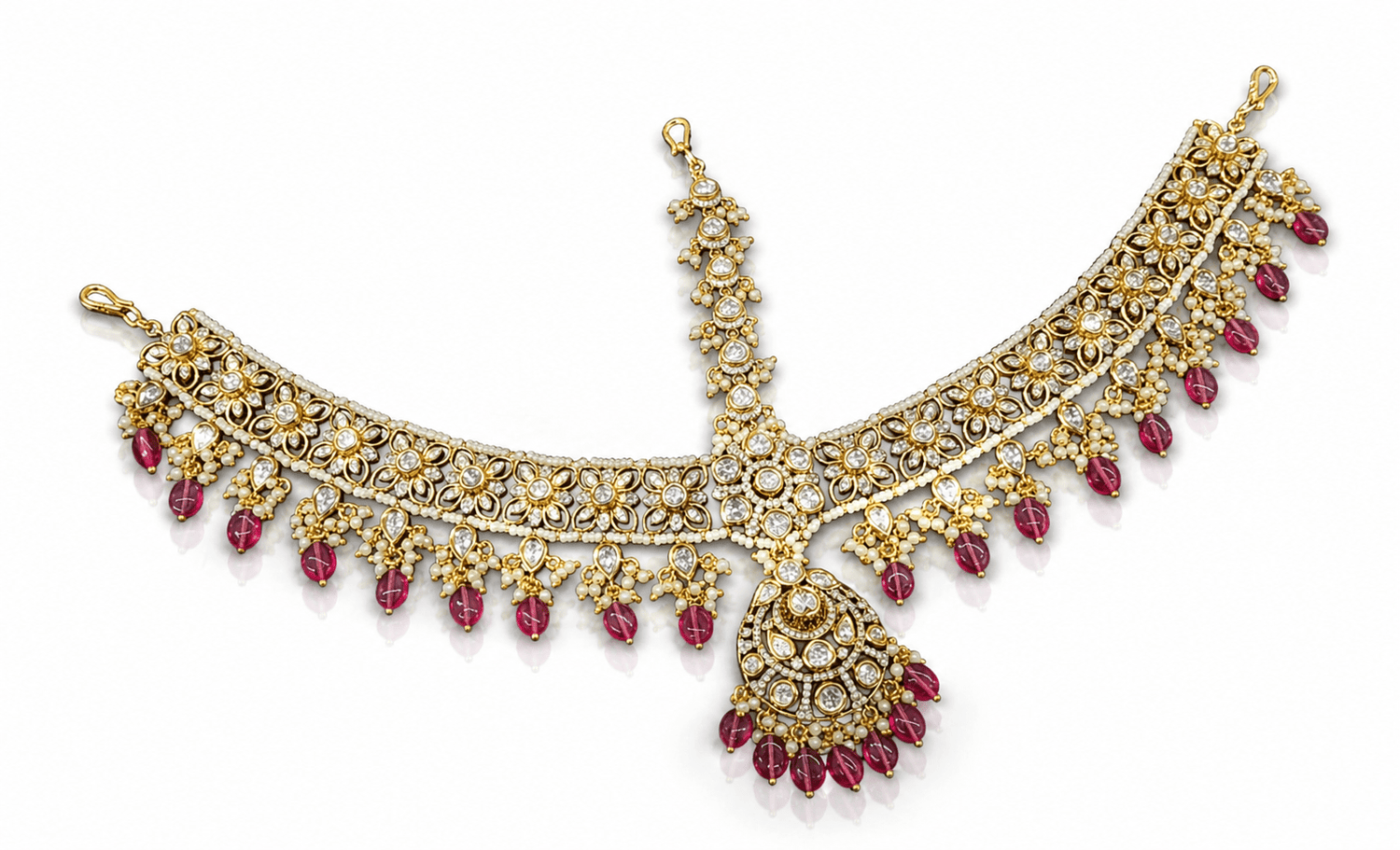 Victorian Mathapatti 09555 - KRISHNA'S SWETA JEWELLERY