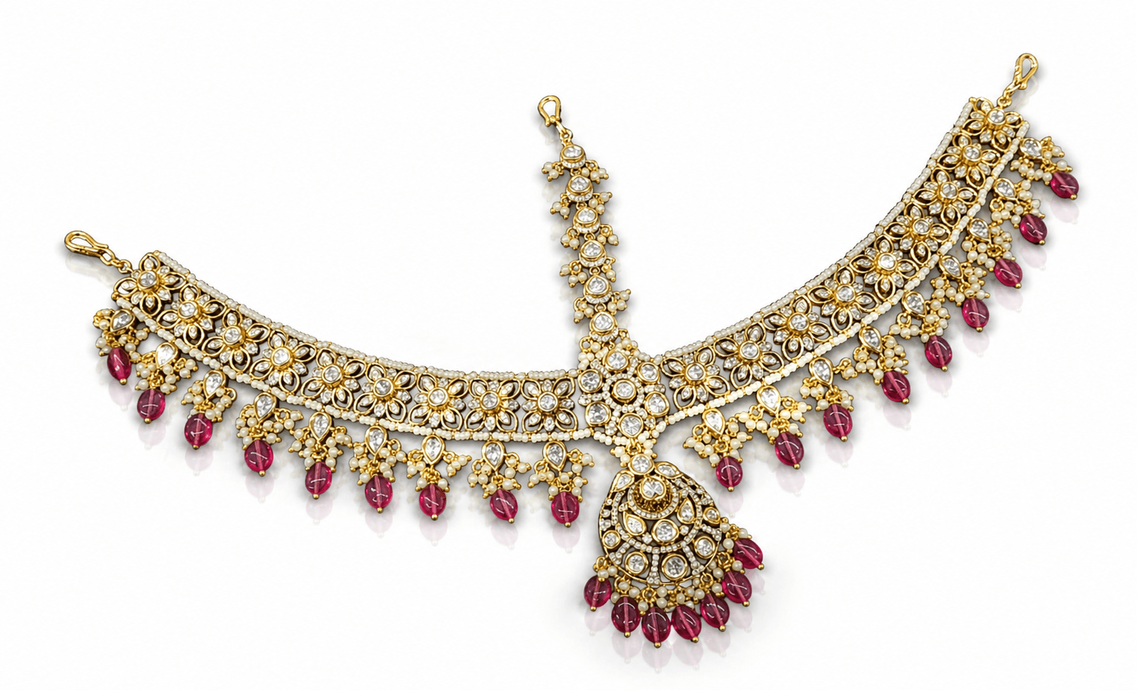 Victorian Mathapatti 09555 - KRISHNA'S SWETA JEWELLERY