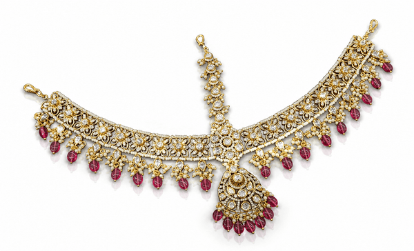 Victorian Mathapatti 09555 - KRISHNA'S SWETA JEWELLERY