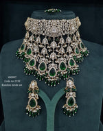 Victorian Necklace 00087 - KRISHNA'S SWETA JEWELLERY