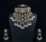 Victorian Necklace 00087 - KRISHNA'S SWETA JEWELLERY