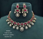Victorian Necklace 04664 - KRISHNA'S SWETA JEWELLERY