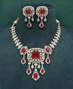 Victorian Necklace 07862 - KRISHNA'S SWETA JEWELLERY