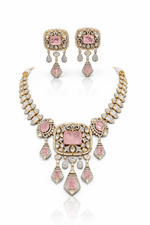 Victorian Necklace 07862 - KRISHNA'S SWETA JEWELLERY