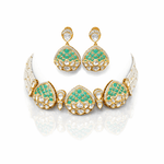 Victorian Necklace 08891 - KRISHNA'S SWETA JEWELLERY