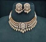 Victorian Necklace 08907 - KRISHNA'S SWETA JEWELLERY