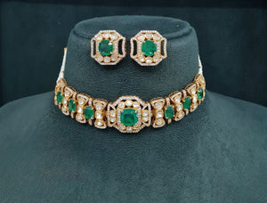 Victorian Necklace 08953 - KRISHNA'S SWETA JEWELLERY
