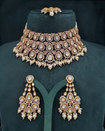 Victorian Necklace 09012 - KRISHNA'S SWETA JEWELLERY