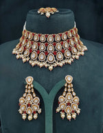 Victorian Necklace 09012 - KRISHNA'S SWETA JEWELLERY