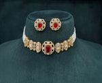 Victorian Necklace 09014 - KRISHNA'S SWETA JEWELLERY