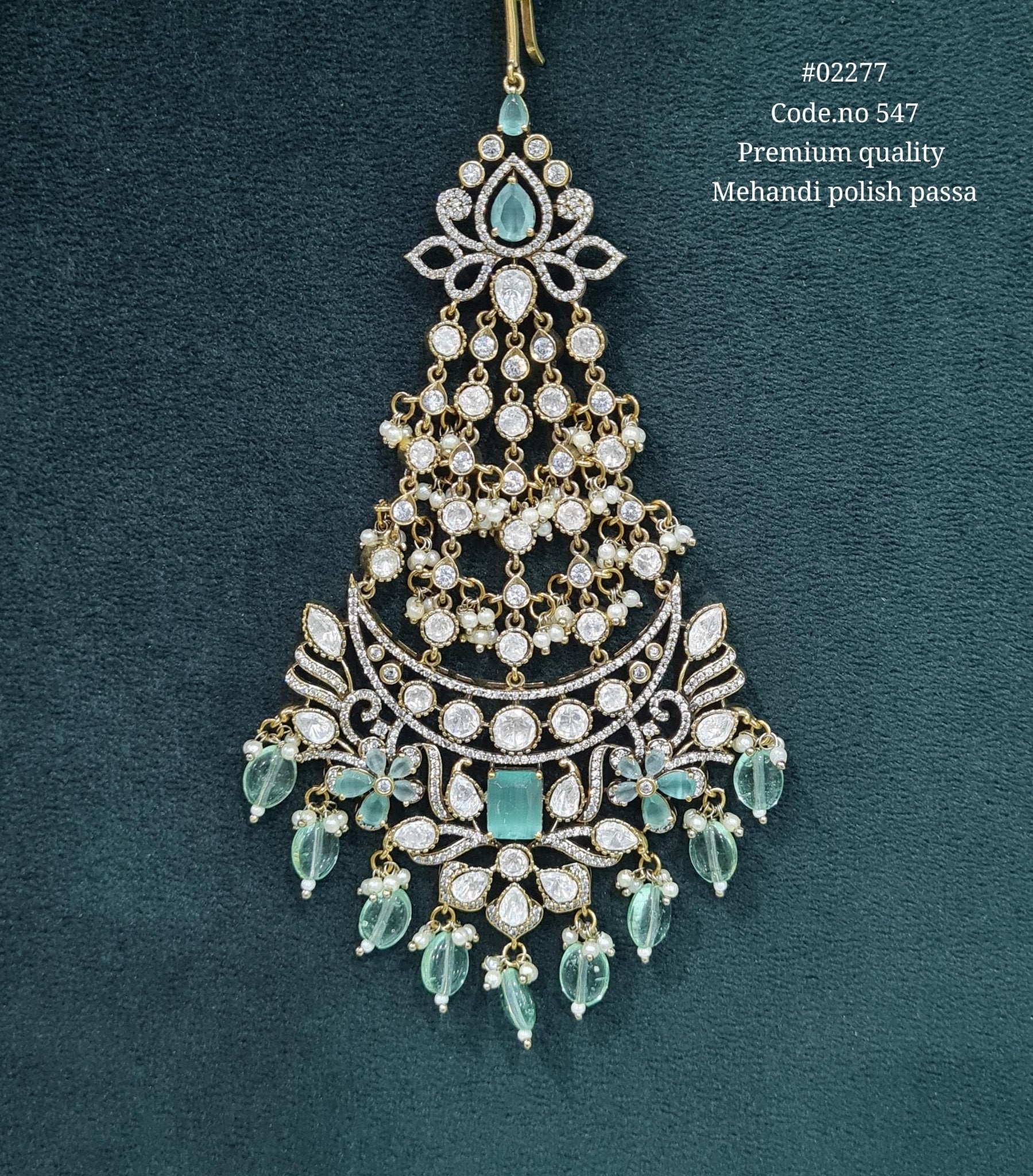 Victorian passa 02277 - KRISHNA'S SWETA JEWELLERY