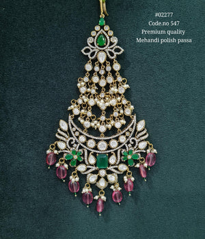 Victorian passa 02277 - KRISHNA'S SWETA JEWELLERY