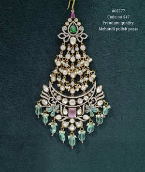 Victorian passa 02277 - KRISHNA'S SWETA JEWELLERY