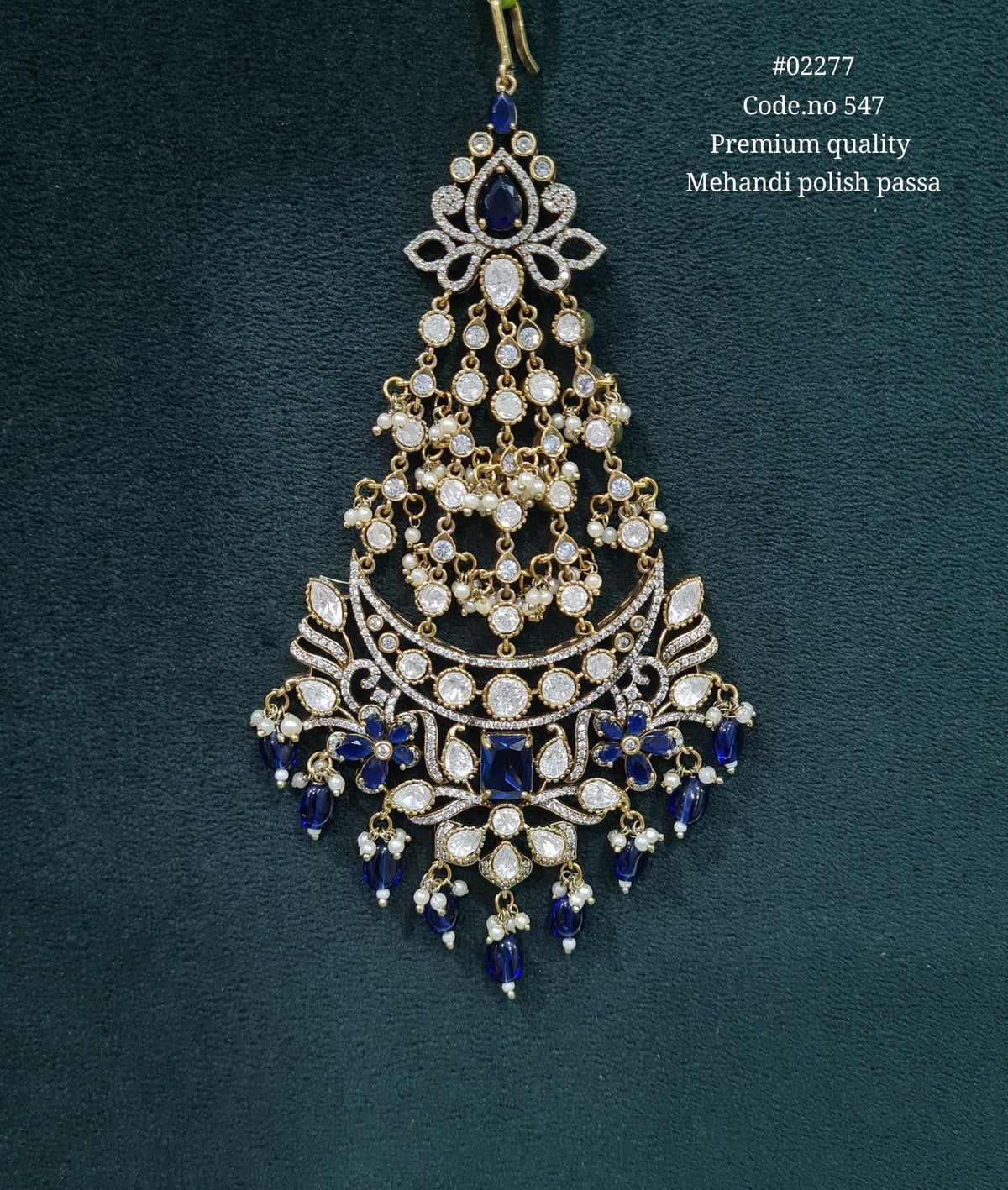 Victorian passa 02277 - KRISHNA'S SWETA JEWELLERY