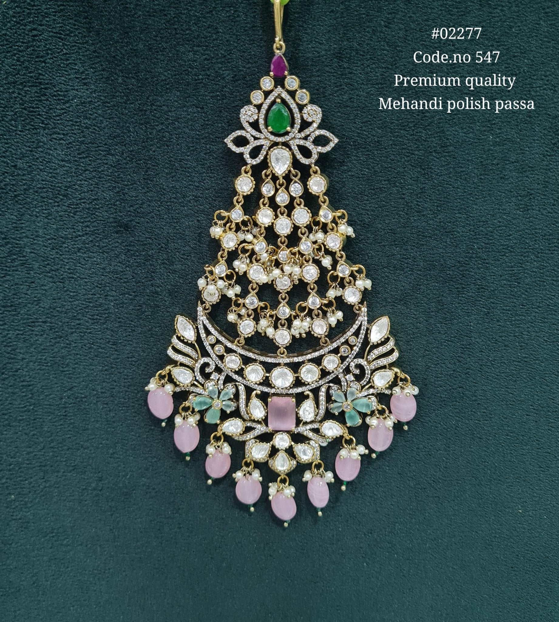 Victorian passa 02277 - KRISHNA'S SWETA JEWELLERY