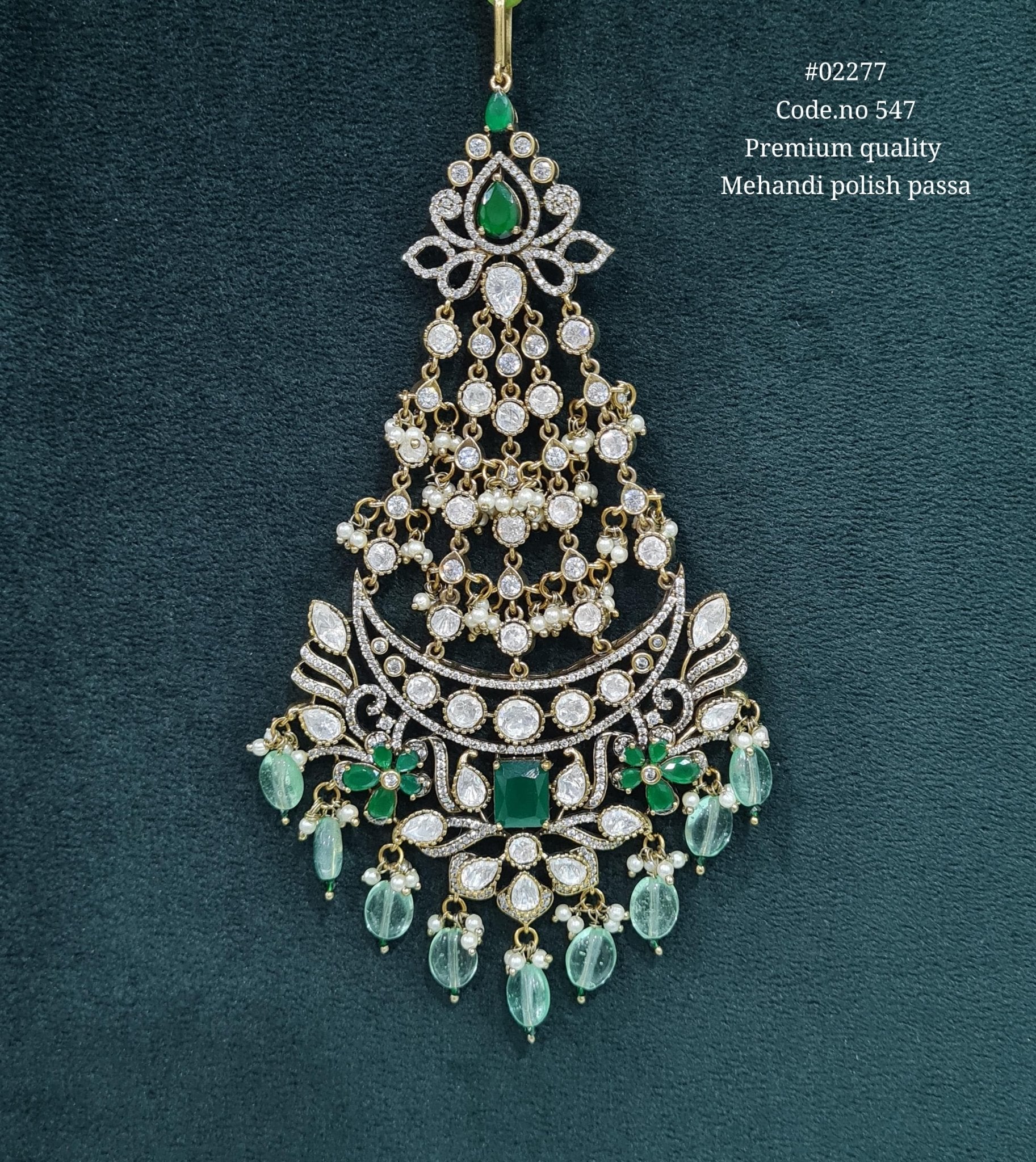 Victorian passa 02277 - KRISHNA'S SWETA JEWELLERY