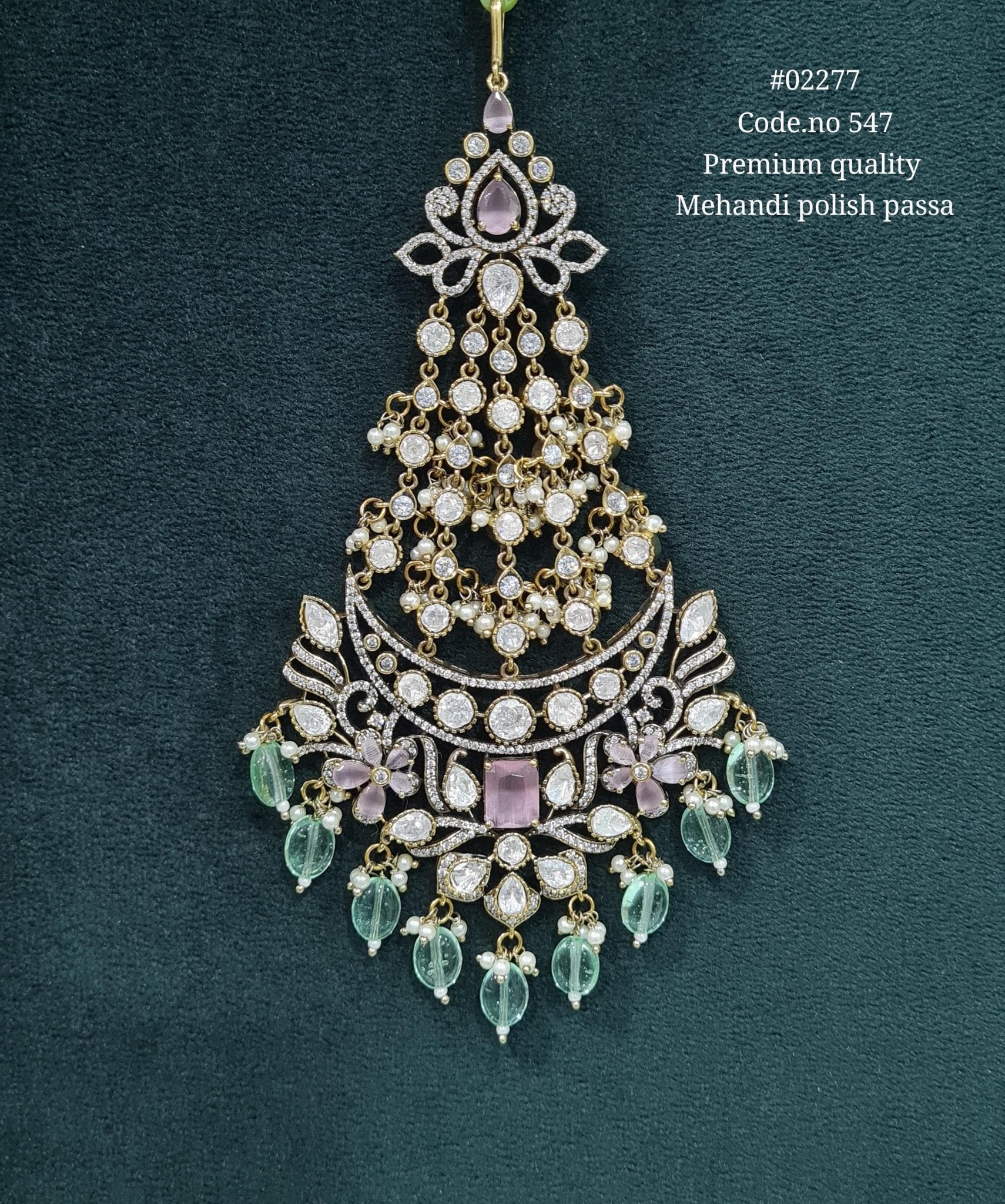 Victorian passa 02277 - KRISHNA'S SWETA JEWELLERY