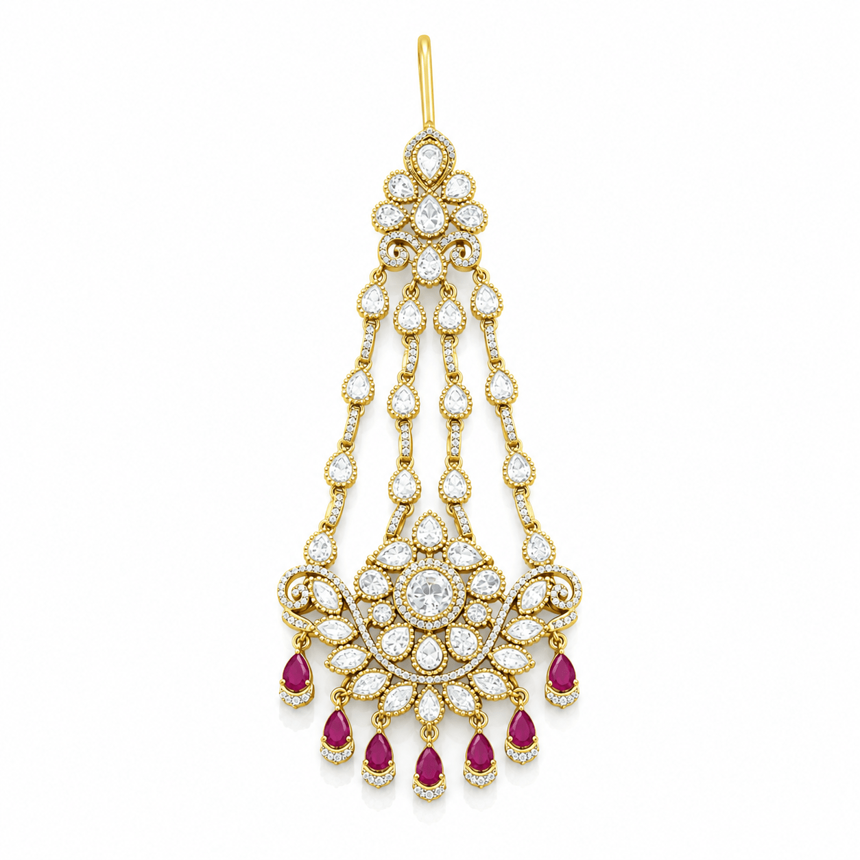 Victorian passa 08828 - KRISHNA'S SWETA JEWELLERY