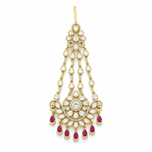 Victorian passa 08828 - KRISHNA'S SWETA JEWELLERY