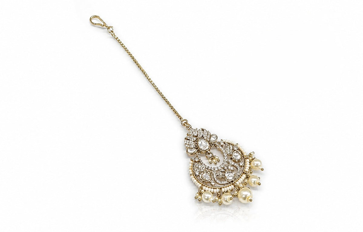 Victorian Tika 09165 - KRISHNA'S SWETA JEWELLERY